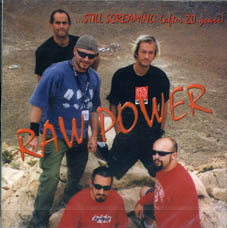 Raw Power : Still screaming CD
